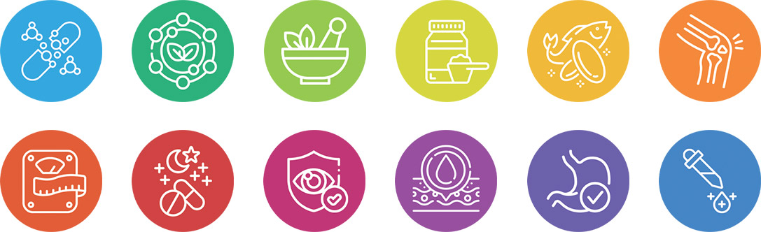 AA Pharmachem ingredients categories